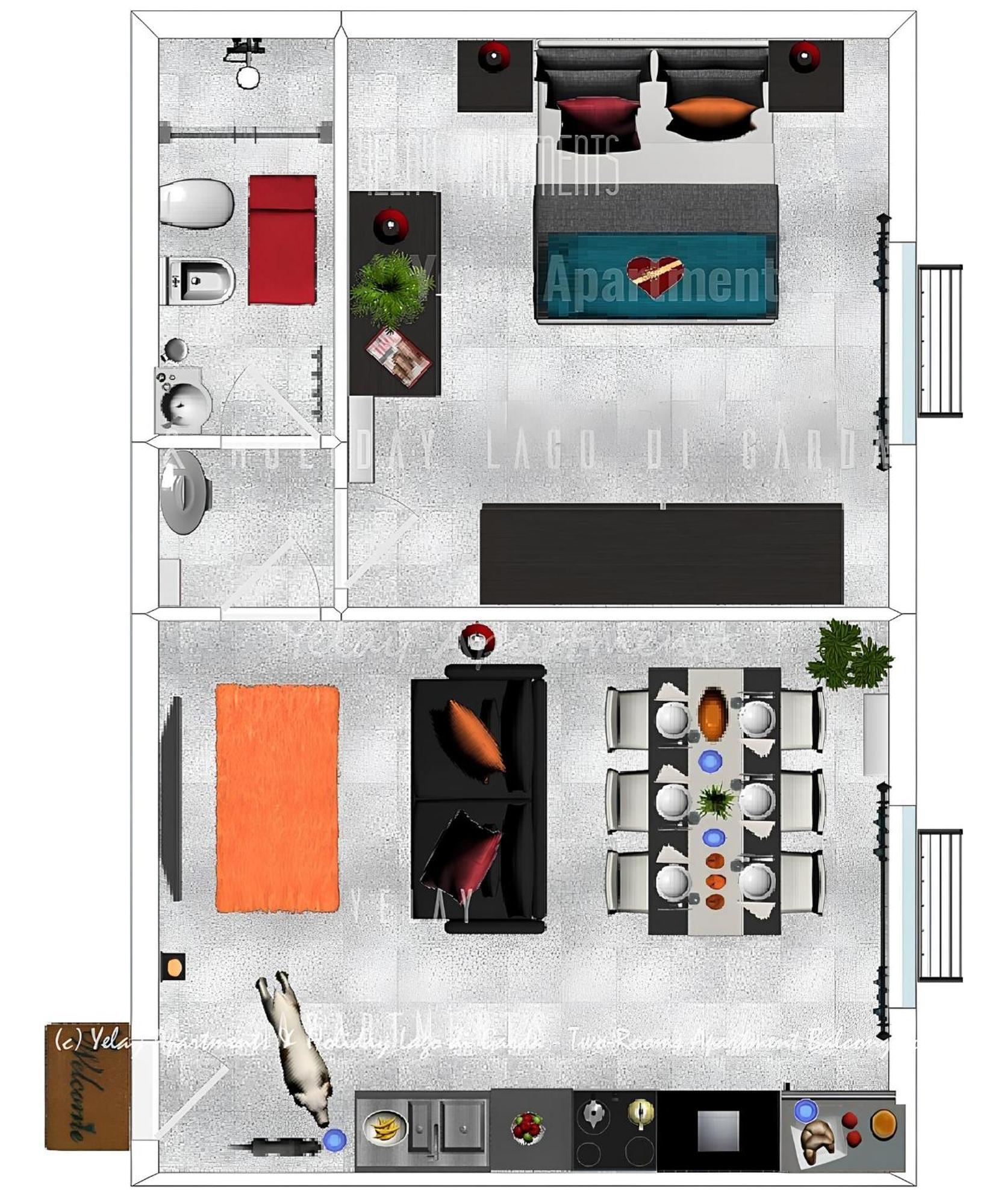 Yelay Apartments & Holiday Lago Di Garda Raffa Dış mekan fotoğraf