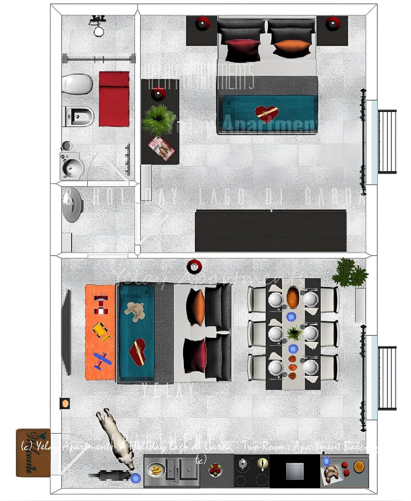 Yelay Apartments & Holiday Lago Di Garda Raffa Dış mekan fotoğraf